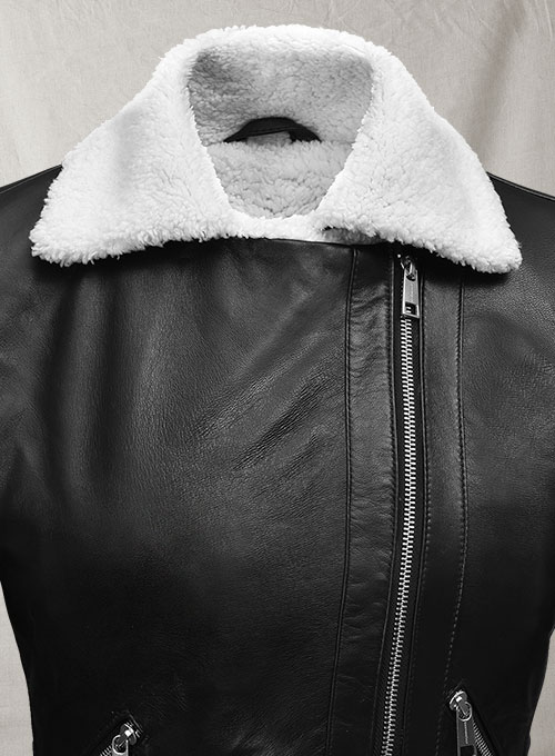 Rita Ora Leather Jacket #2