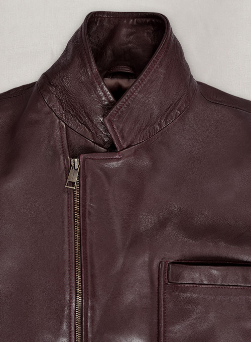 Robert Downey Jr Leather Blazer #1