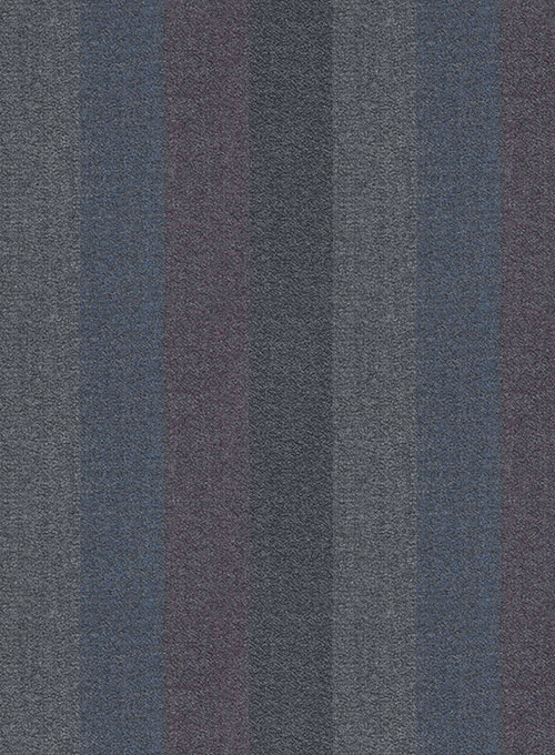 Roger Stripe Wool Jacket