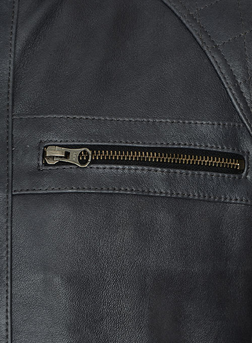Rover Blue Leather Jacket # 653