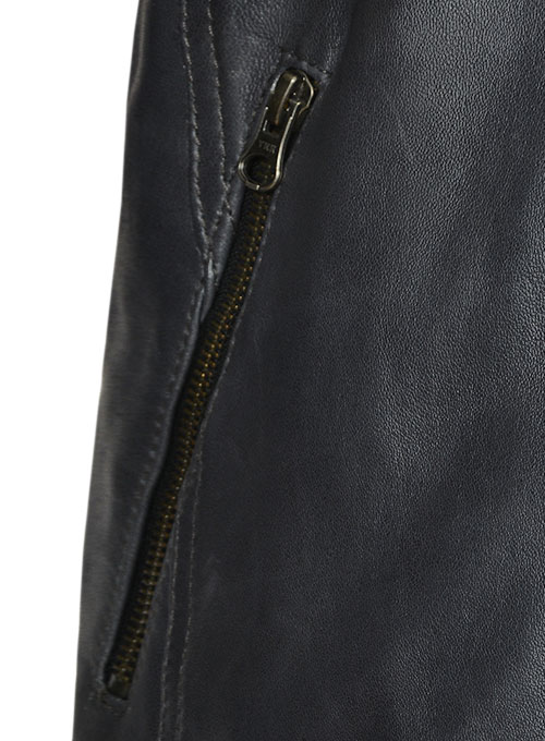 Rover Blue Leather Jacket # 653