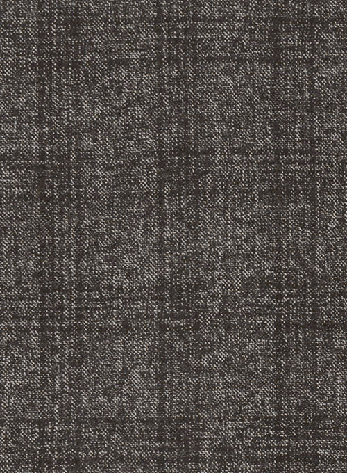 Saga Charcoal Feather Tweed Jacket
