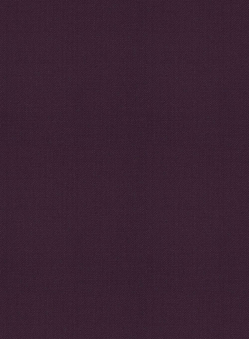 Scabal Dark Purple Wool Jacket