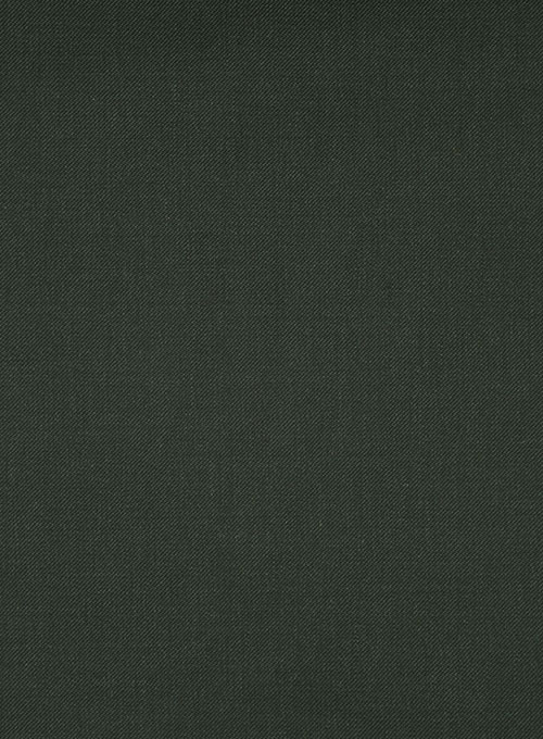 Scabal Dark Green Wool Jacket - Click Image to Close