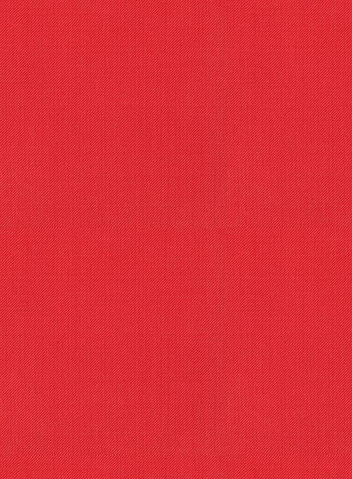 Scabal Scarlet Red Wool Jacket - Click Image to Close