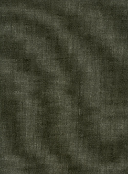 Scabal Seaweed Green Wool Jacket - Click Image to Close