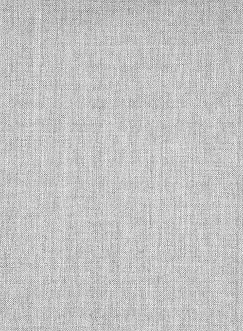 Scabal Worsted Light Gray Wool Jacket - Click Image to Close