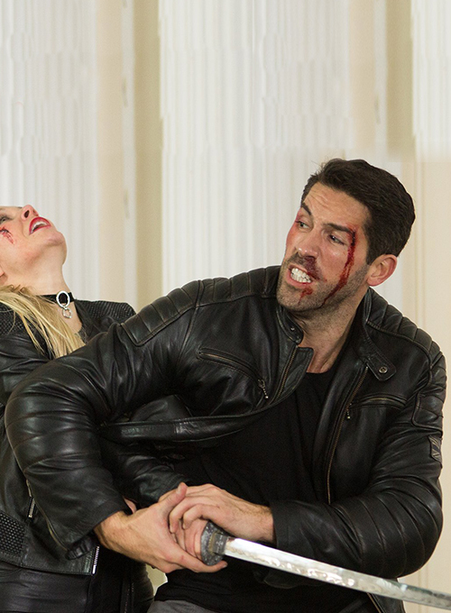 Scott Adkins Accident Man Leather Jacket