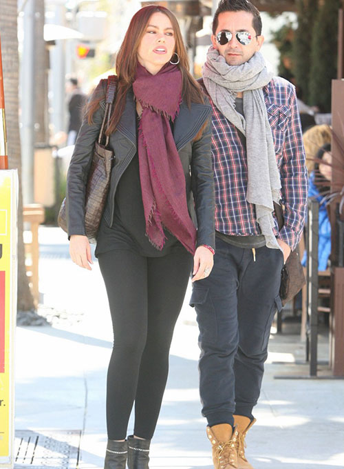 Sofia Vergara Leather Jacket #2