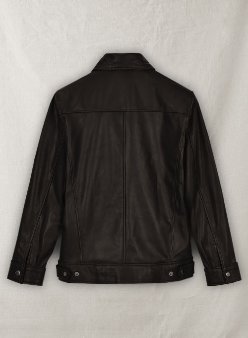Soft Dark Brown Don Cheadle Traitor Leather Jacket