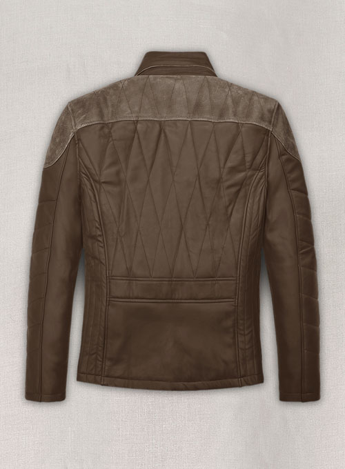 Soft Scottish Brown Leather Jacket #635
