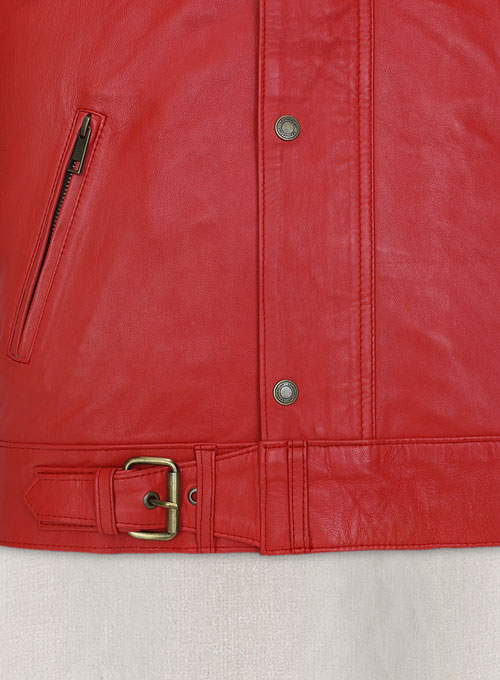 Soft Tango Red Washed & Wax The Expendables Lee Jacket