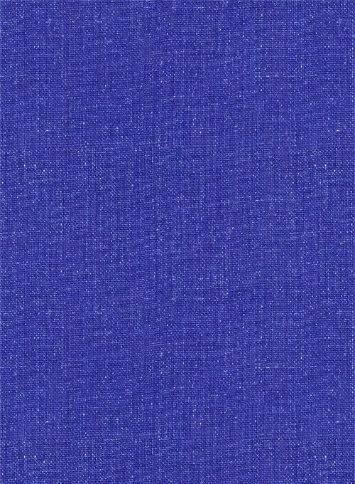 Solbiati Cobalt Blue Linen Jacket - Click Image to Close
