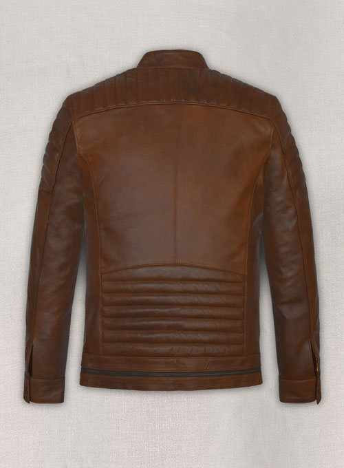 Spanish Brown Andrew Tate Leather Jacket
