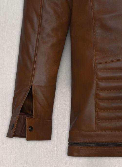 Spanish Brown Andrew Tate Leather Jacket
