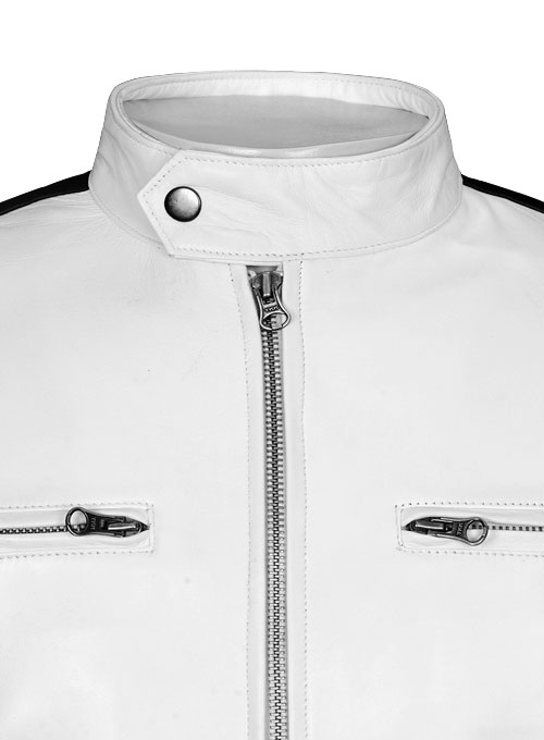 Leather Jacket Sportsman Stripe