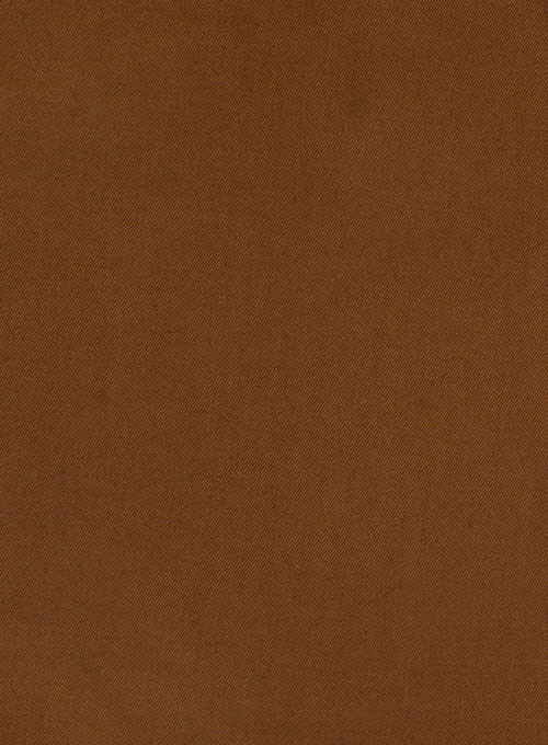 Spring Brown Cotton Stretch Jacket