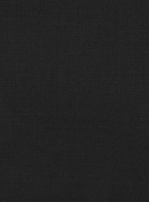 Stretch Black Wool Jacket - Click Image to Close