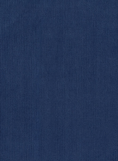 Stretch Cobalt Blue Corduroy Jacket