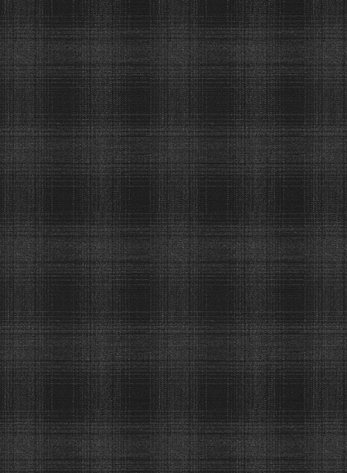 Stretch Scot Black Wool Jacket