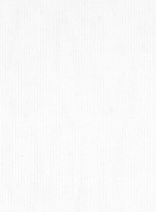 Stretch White Corduroy Jacket
