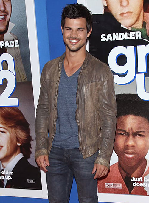 Taylor Lautner Leather Jacket