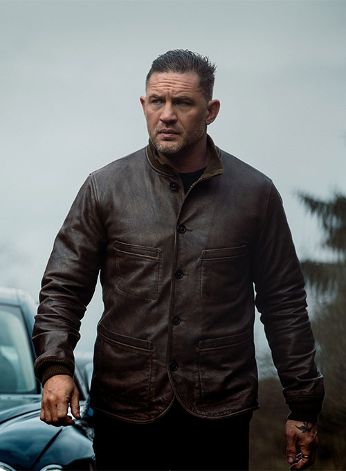 TOM HARDY MOBLAND LEATHER JACKET TOM HARDY MOBLAND LEATHER JACKET