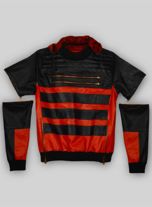 Tornado Convertible Leather Jacket - Click Image to Close