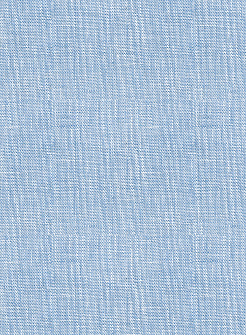 Tropical Blue Pure Linen Jacket