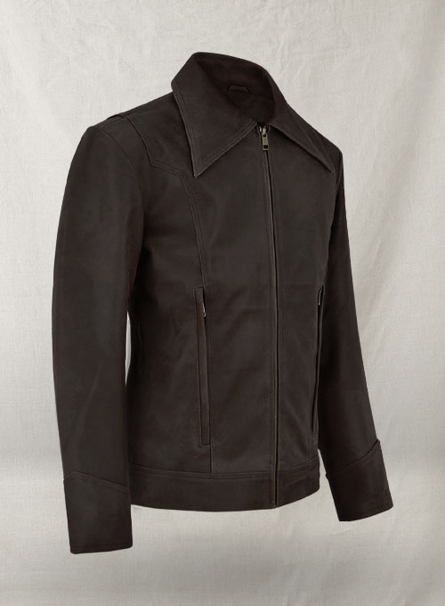 Vintage Brown Grain X Men Days of Future Past Leather Jacket