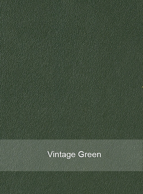 Vintage Green Aiden Pearce Watch Dog Leather Trench Coat