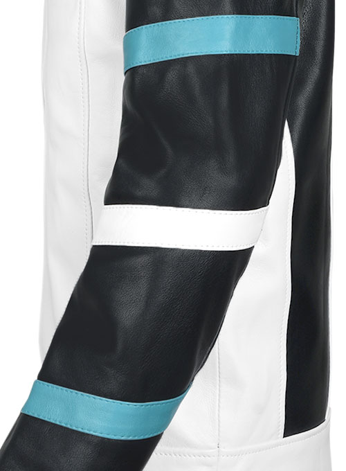 White The Dragon Leather Jacket