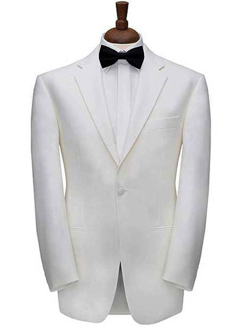 White Dinner Jacket : Made To Measure Custom Jeans For Men & Women ...