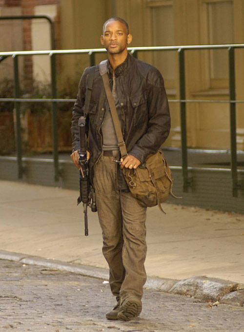 Will Smith I am Legend Leather Jacket