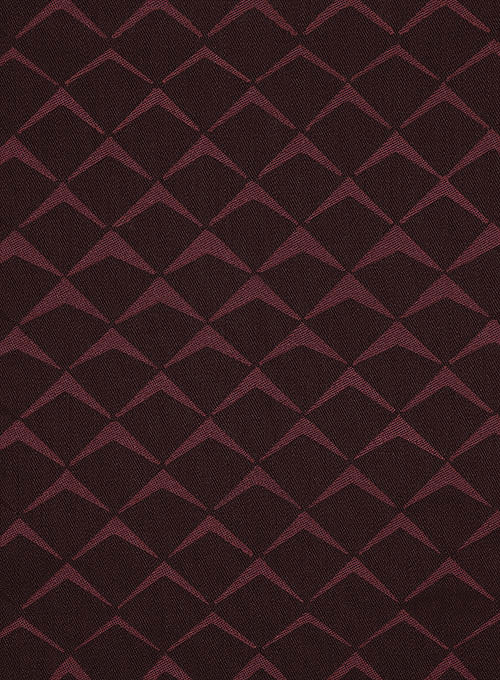 Ziata Dark Wine Wool Jacket