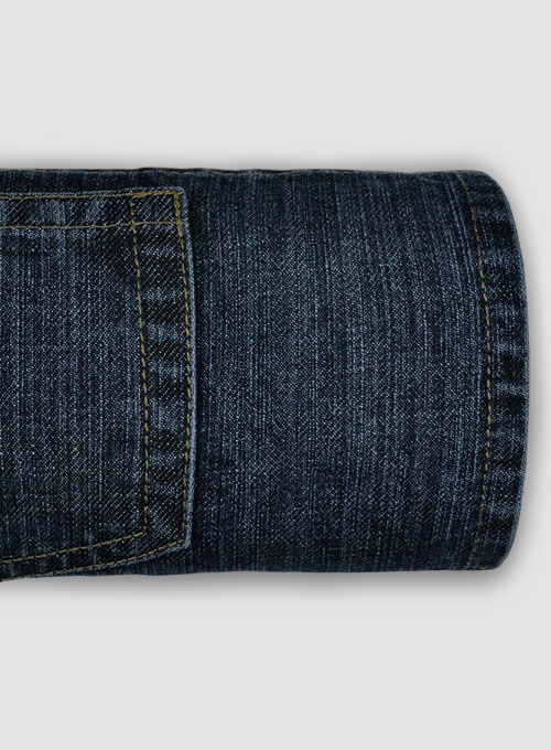 Italian Blue Denim-X Wash Jeans