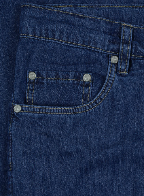 lightweight blue jeans