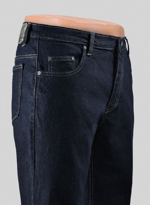 Alpha Blue Hard Wash Stretch Jeans