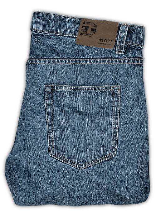 Archer Blue Blast Wash Jeans - Click Image to Close