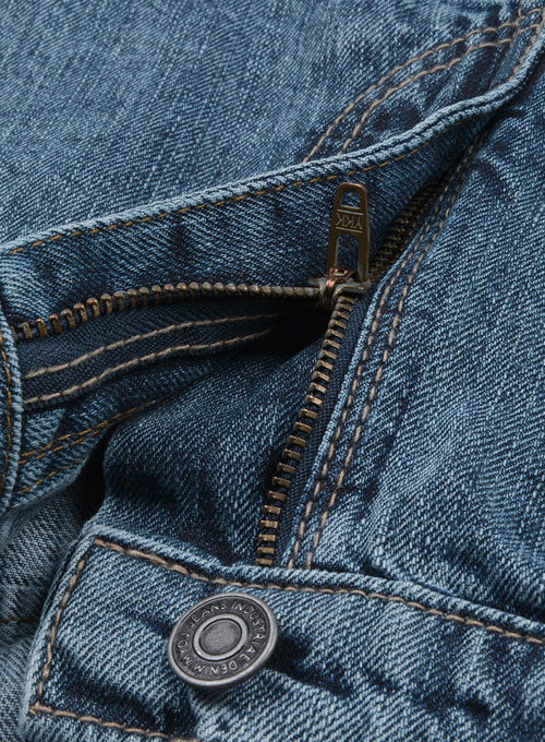 Archer Blue Blast Wash Jeans - Click Image to Close