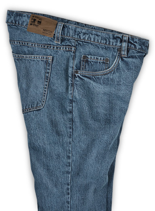 Archer Blue Blast Wash Jeans - Click Image to Close