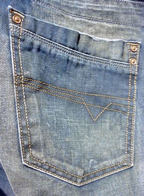 Back Pocket Style 836 : Made To Measure Custom Jeans For Men & Women ...