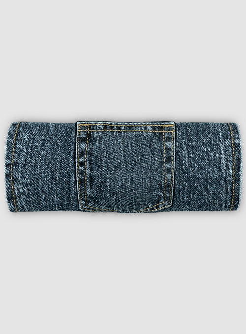 Barnes Blue Slight Stretch Blast Wash Jeans