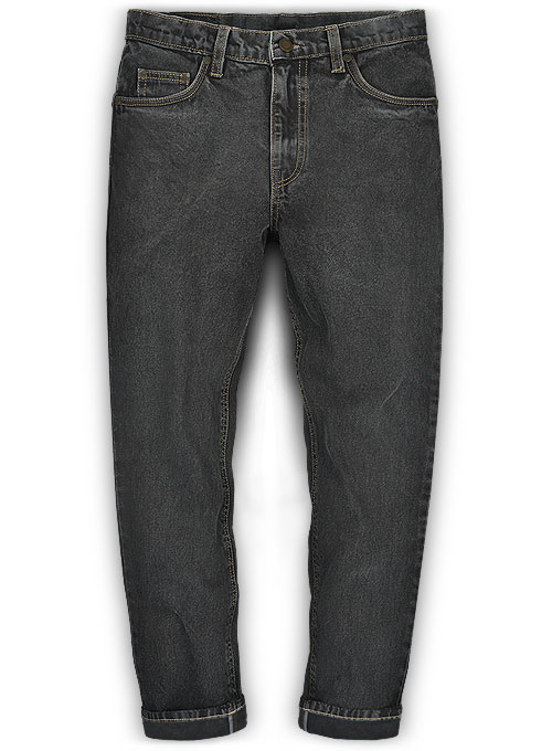 acid wash black jeans mens