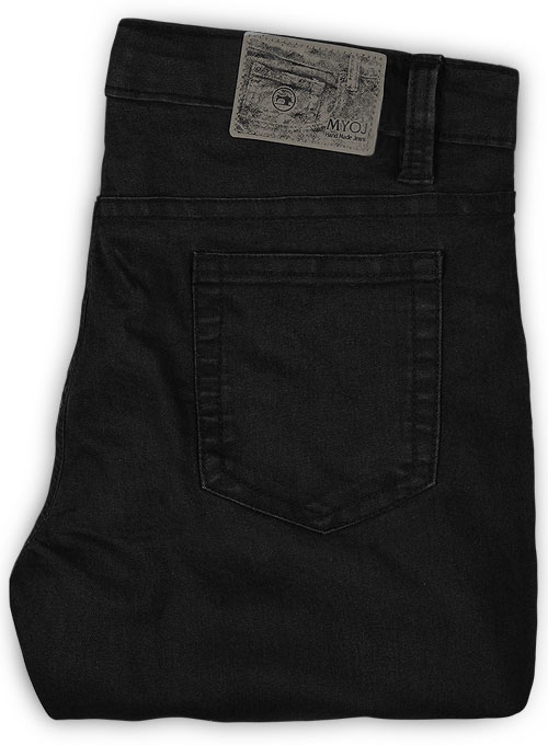 Black Body Hugger Stretch Jeans - Hard Wash - Black Thread Black Body ...
