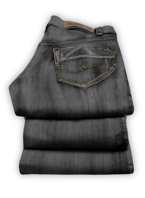 Black Body Hugger Stretch Jeans - Look # 231