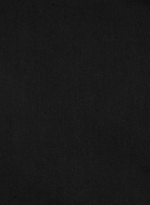 Black Body Hugger Stretch Cargo Jeans - Look #229