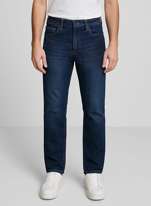 Bronco Blue Stretch Hard Wash Whisker Jeans