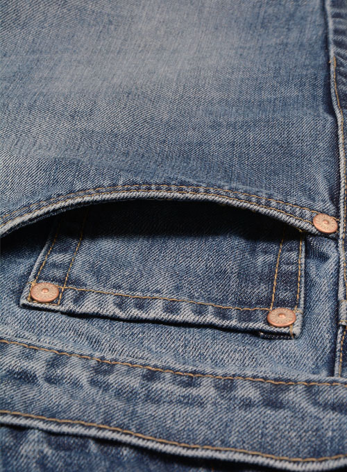 Bullet Denim Jeans - Stone Wash
