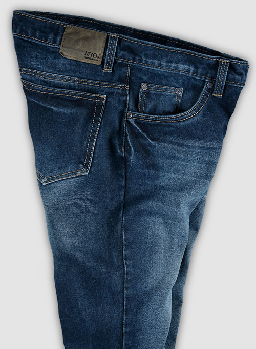 Bull Heavy Denim Indigo Wash Whisker Jeans : Made To Measure Custom ...